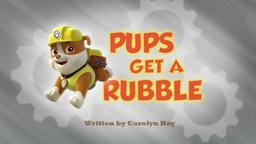 Pups Get a Rubble